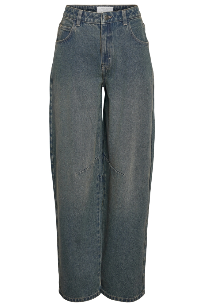 Noisy may blauwe dames jeans | Vooraanzicht