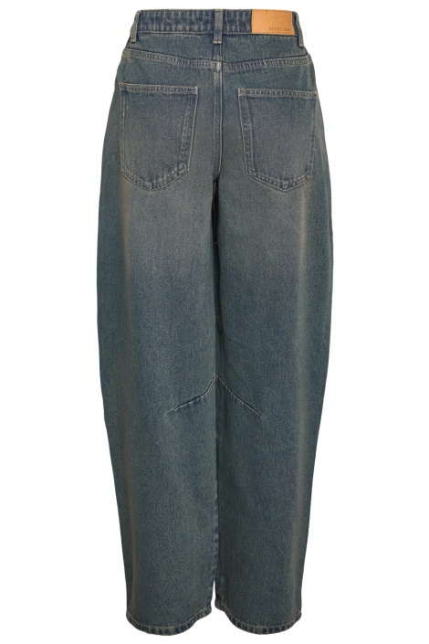 Noisy may blauwe dames jeans | Achteraanzicht