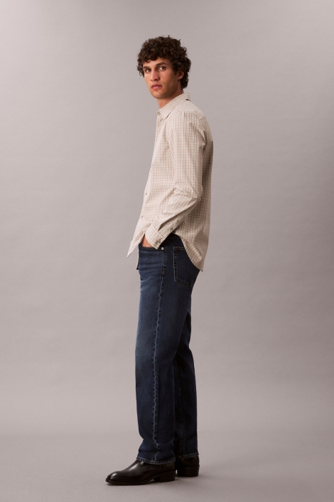 Calvin Klein blauwe heren jeans | Model