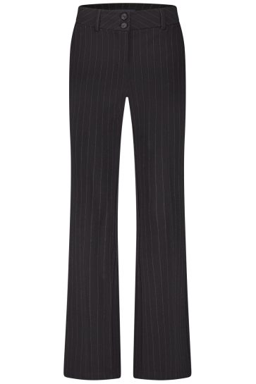 Red Button BIBETTE PUNTA PINSTRIPE SRB4624 BLACK