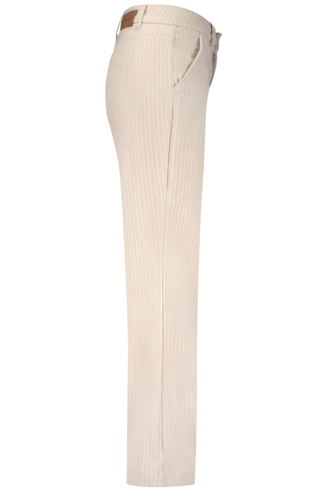 Red Button beige dames broek | Zijaanzicht