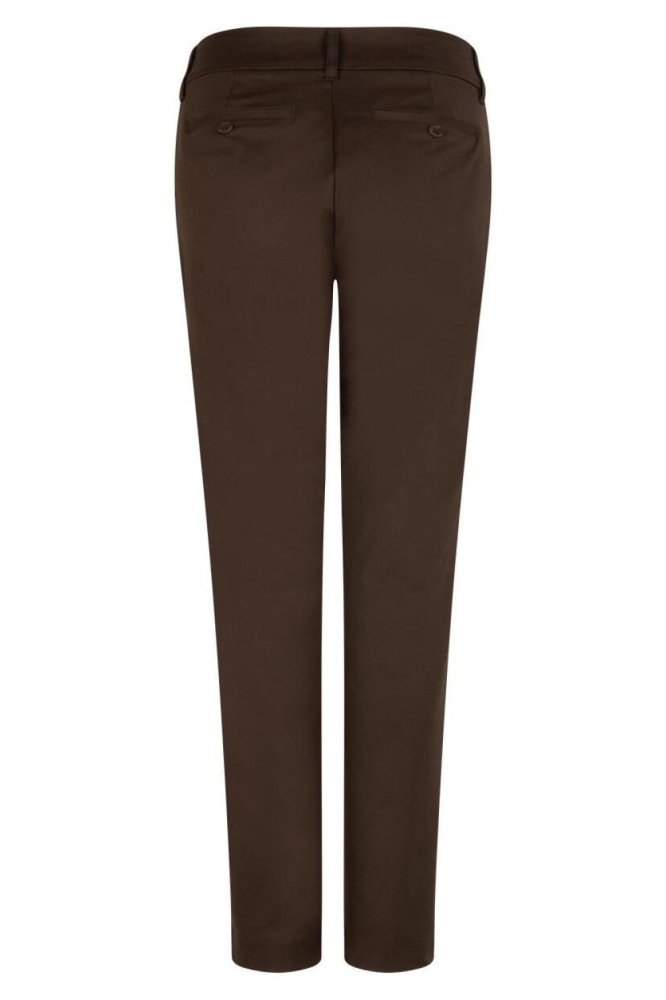 Red Button bruine dames broek | Achteraanzicht