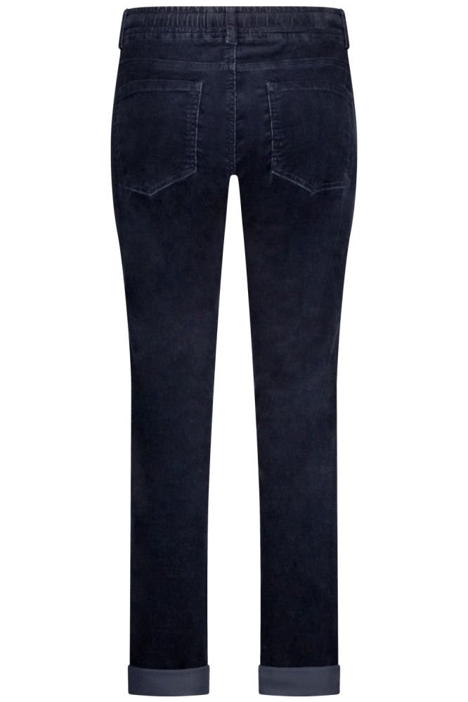 Red Button blauwe dames broek | Achteraanzicht