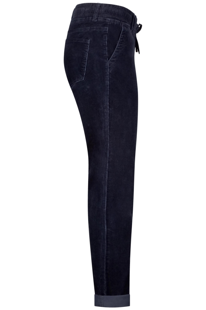 Red Button blauwe dames broek | Zijaanzicht