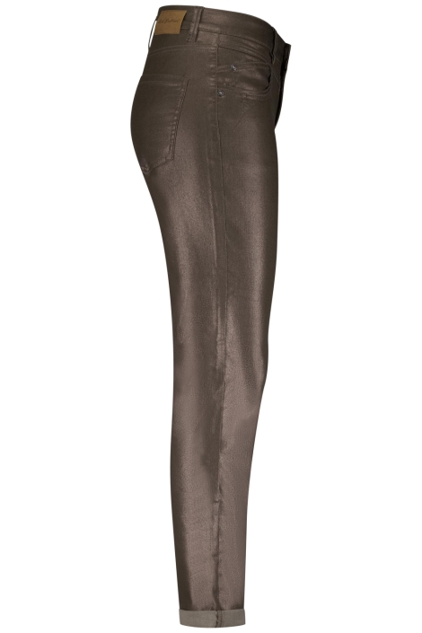 Red Button bruine dames broek | Model zijaanzicht