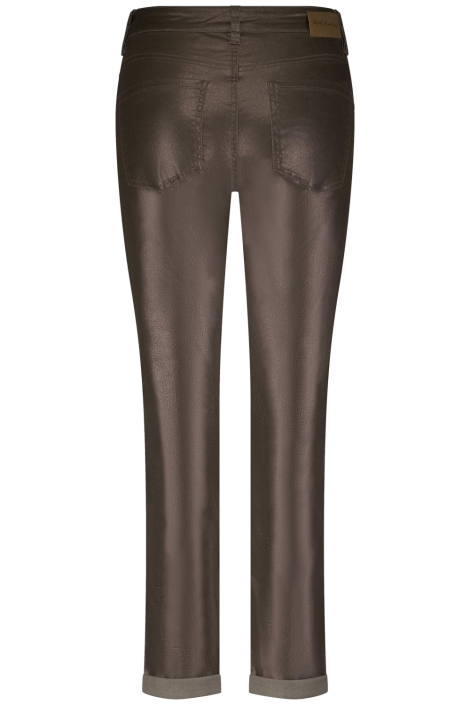 Red Button bruine dames broek | Model achteraanzicht