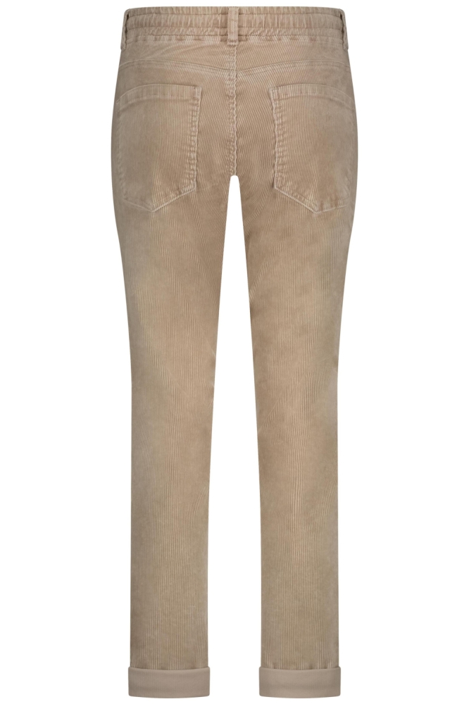 Red Button beige dames broek | Achteraanzicht