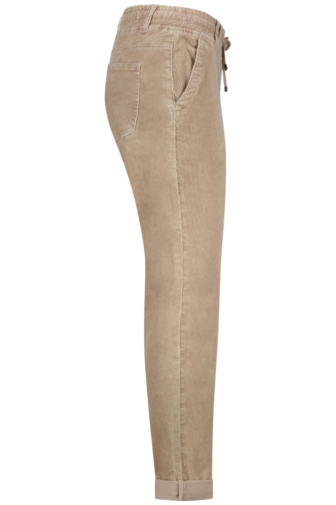 Red Button beige dames broek | Zijaanzicht