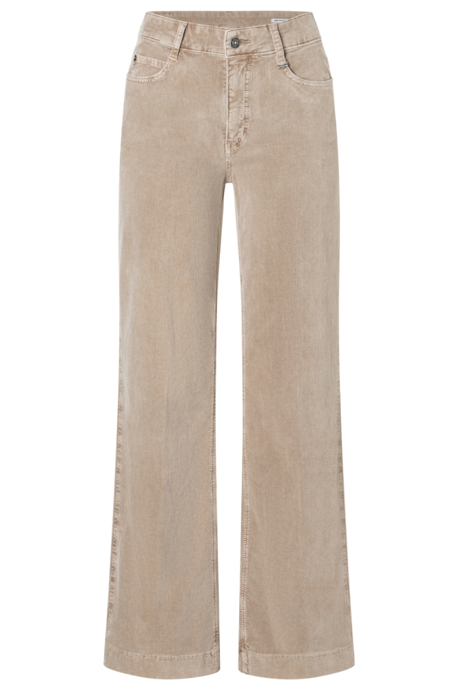 Mac beige dames broek | Vooraanzicht