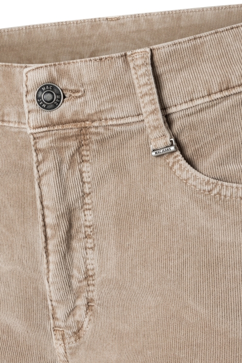 Mac beige dames broek | Close up