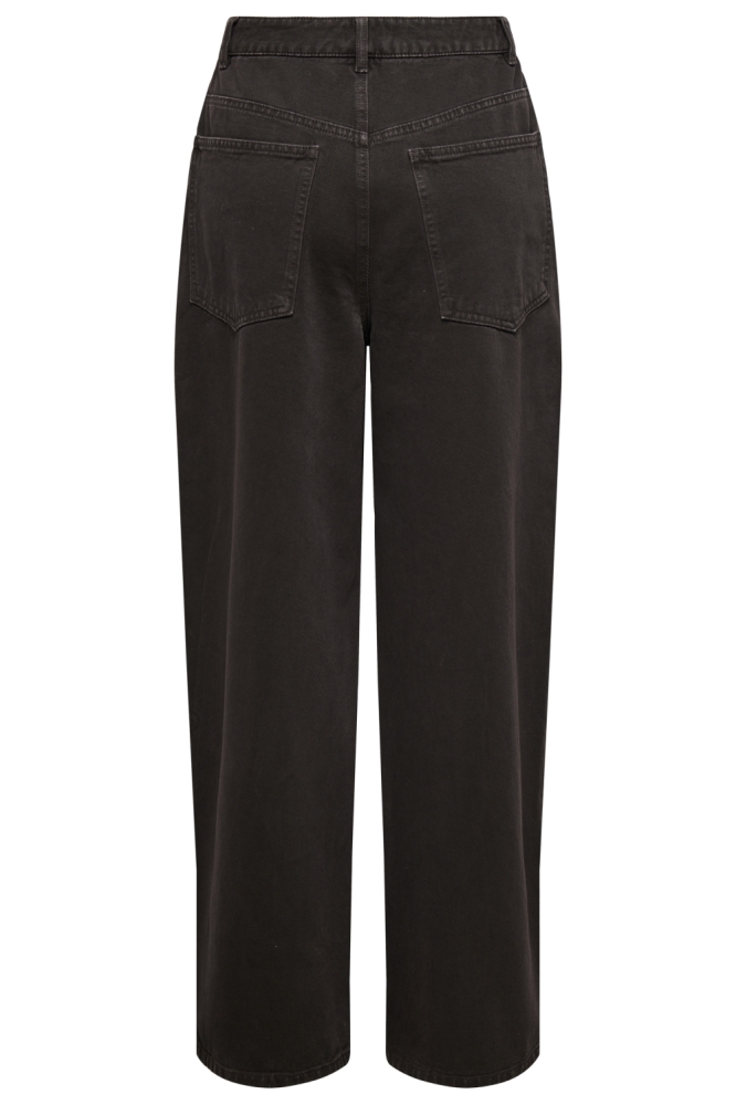 Only bruine dames jeans | Achteraanzicht