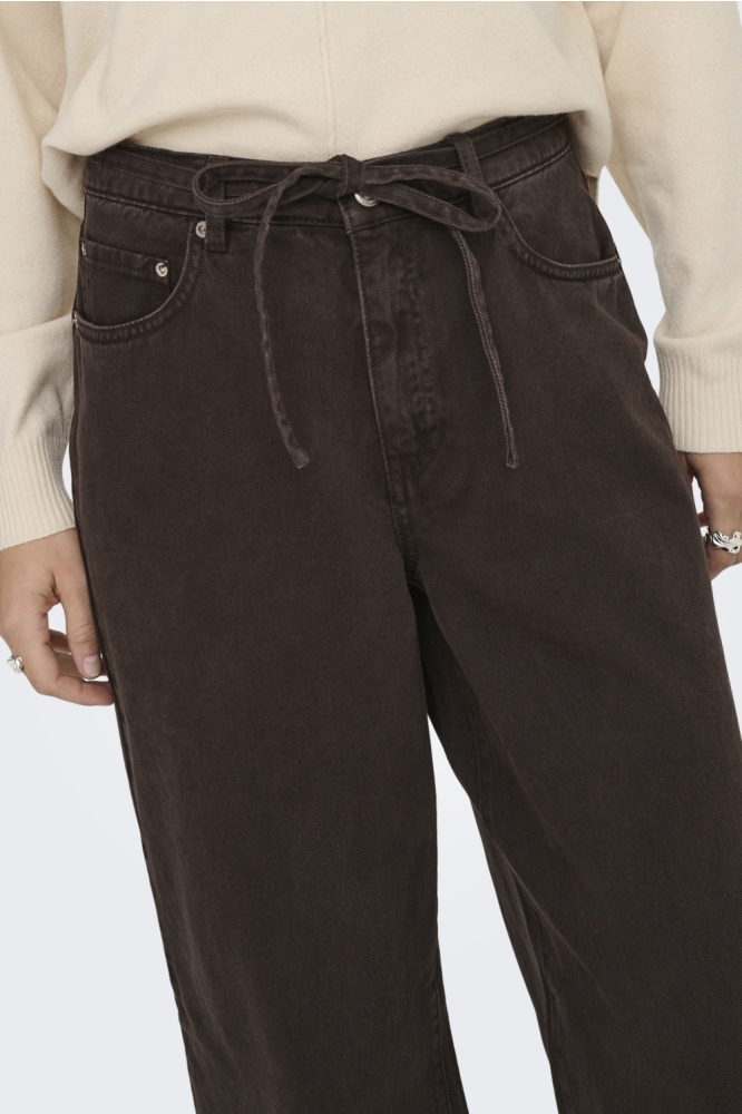 Only bruine dames jeans | Close up