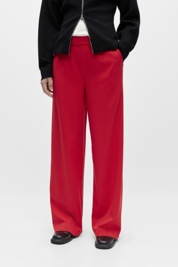Object objlisa wide pant noos Rood