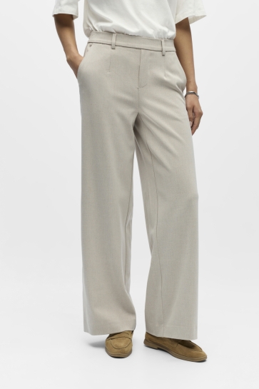 Object objlisa wide pant noos Beige