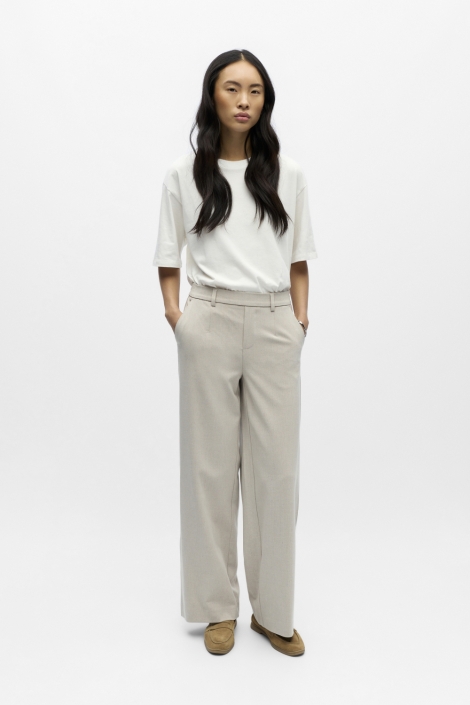 Object beige dames broek | 