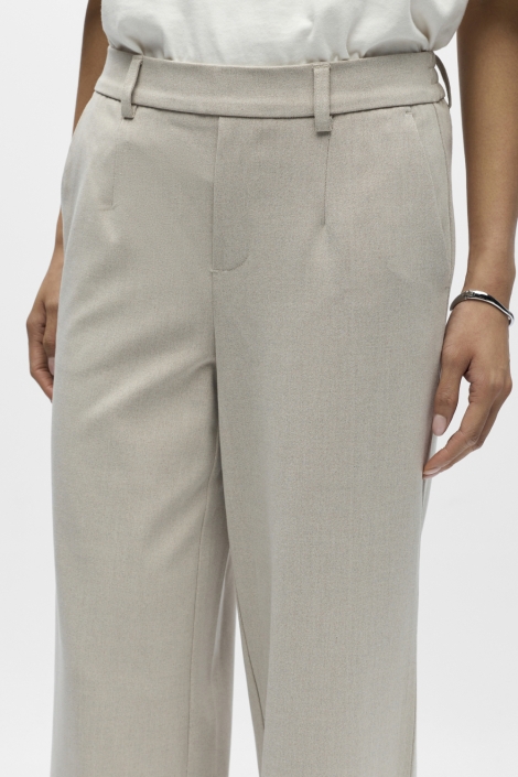 Object beige dames broek | 