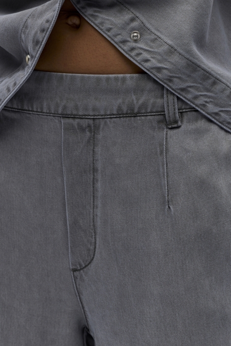 Object grijze dames broek | Close up