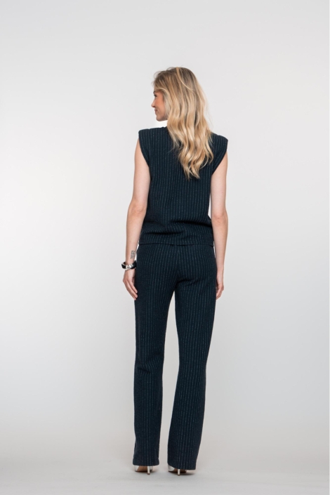 Geisha blauwe dames broek | Model