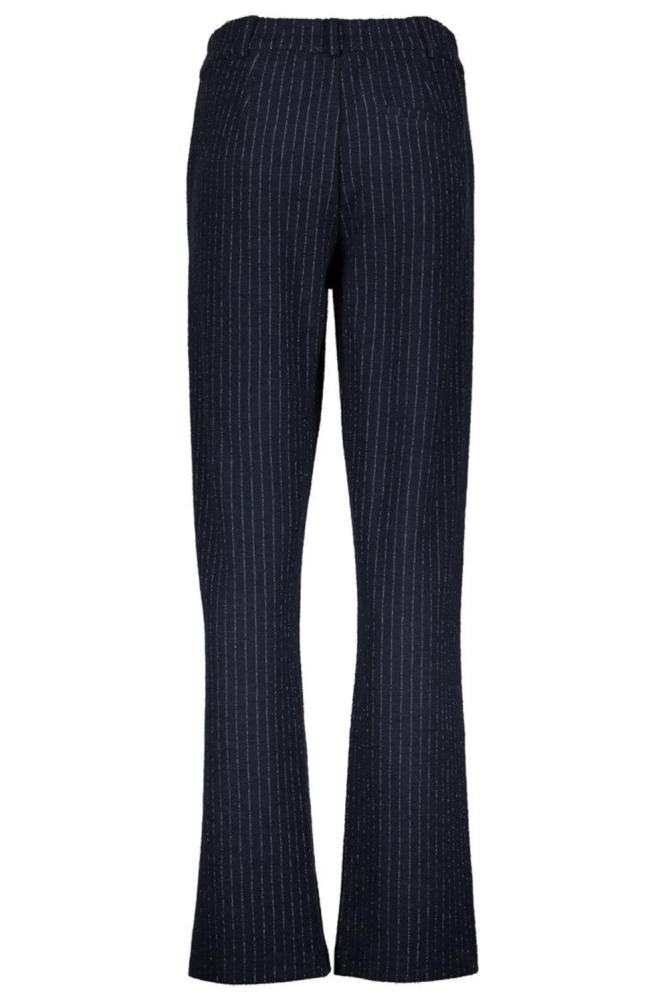 Geisha blauwe dames broek | Achteraanzicht