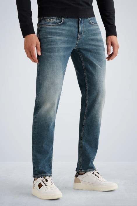 PME legend blauwe heren jeans | Model zijaanzicht