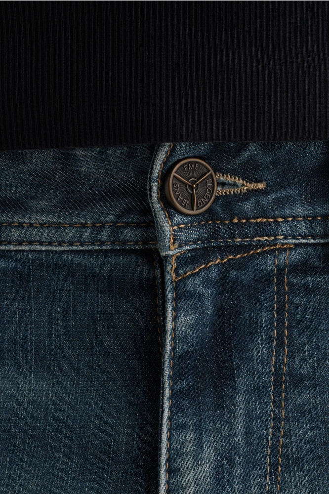 PME legend blauwe heren jeans | Close up