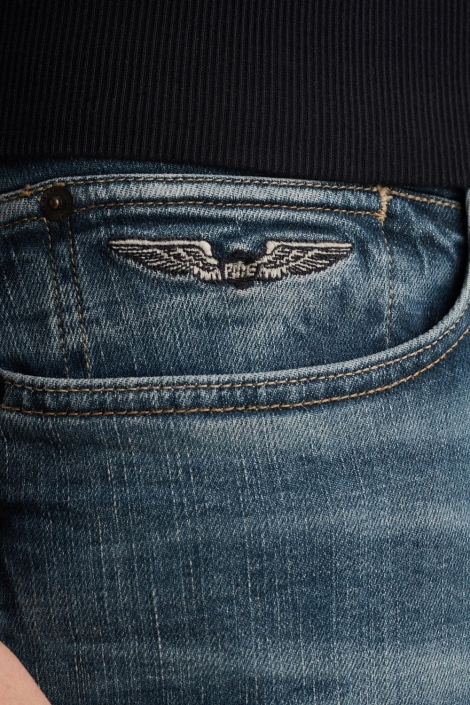 PME legend blauwe heren jeans | Close up