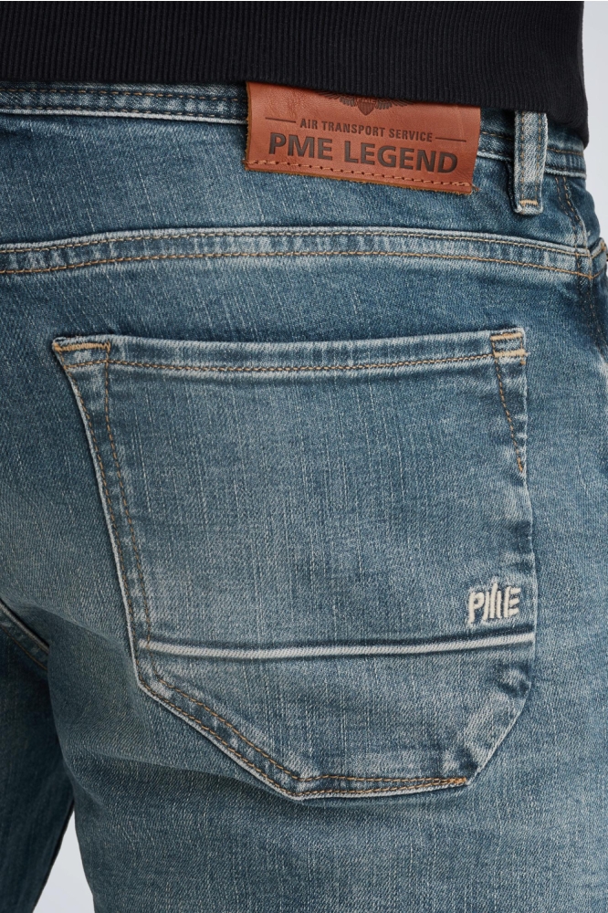 PME legend blauwe heren jeans | Close up