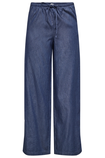 Jacqueline de Yong Broek JDYKAI MW STRING PANT WVN DIA 15369980 MEDIUM BLUE DENIM