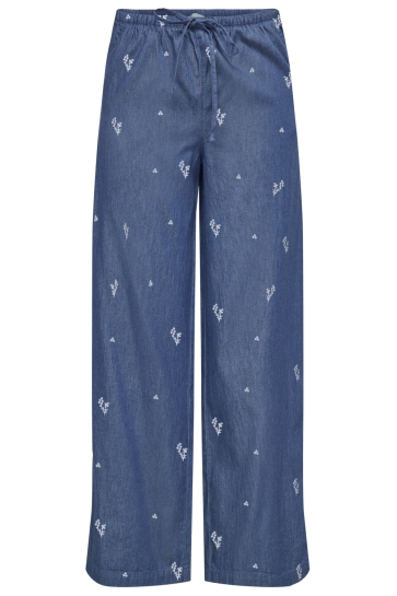 Jacqueline de Yong Broek JDYKAI MW STRING PANT WVN DIA 15369980 LIGHT BLUE DENI/CLOUD DANCER
