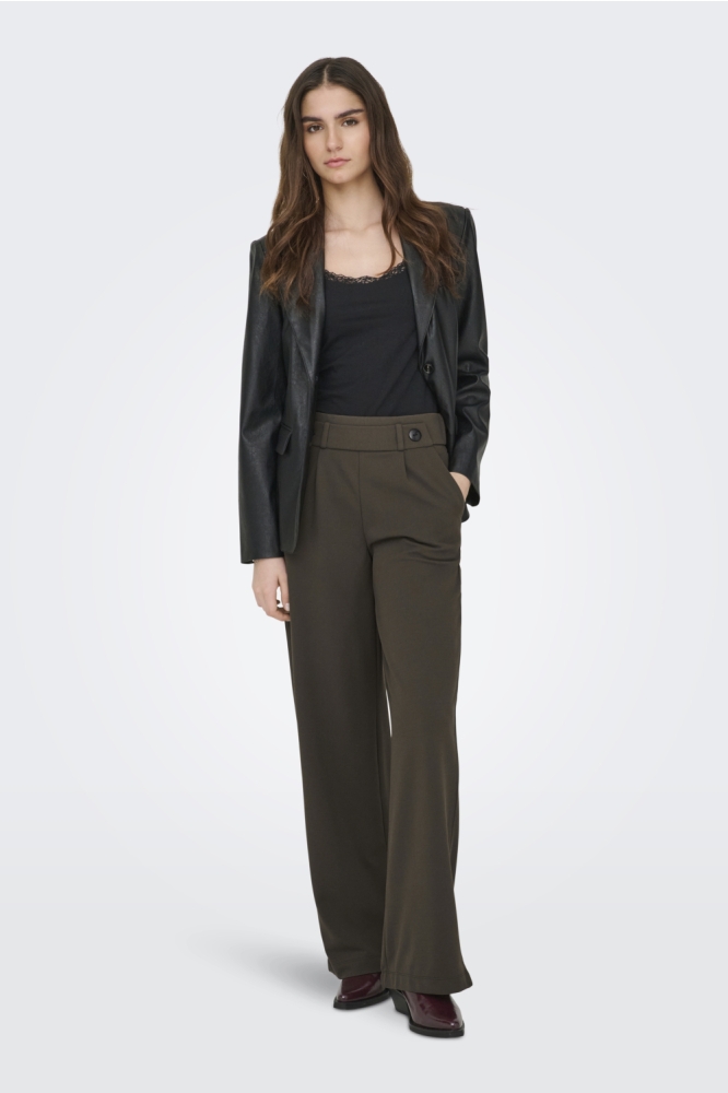 Jacqueline de Yong bruine dames broek | Model
