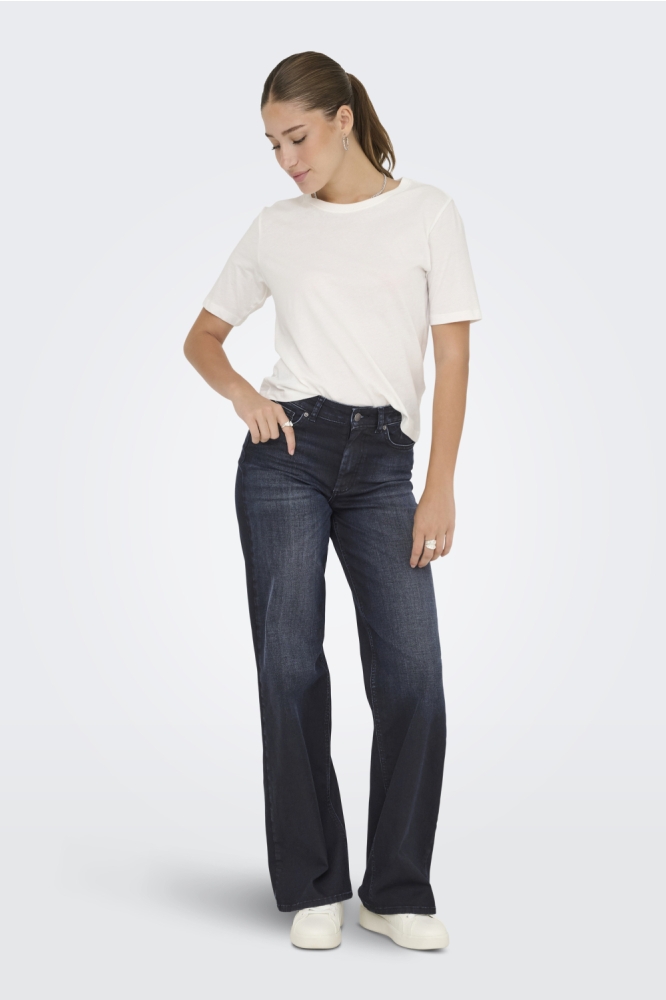 Only blauwe dames jeans | Model