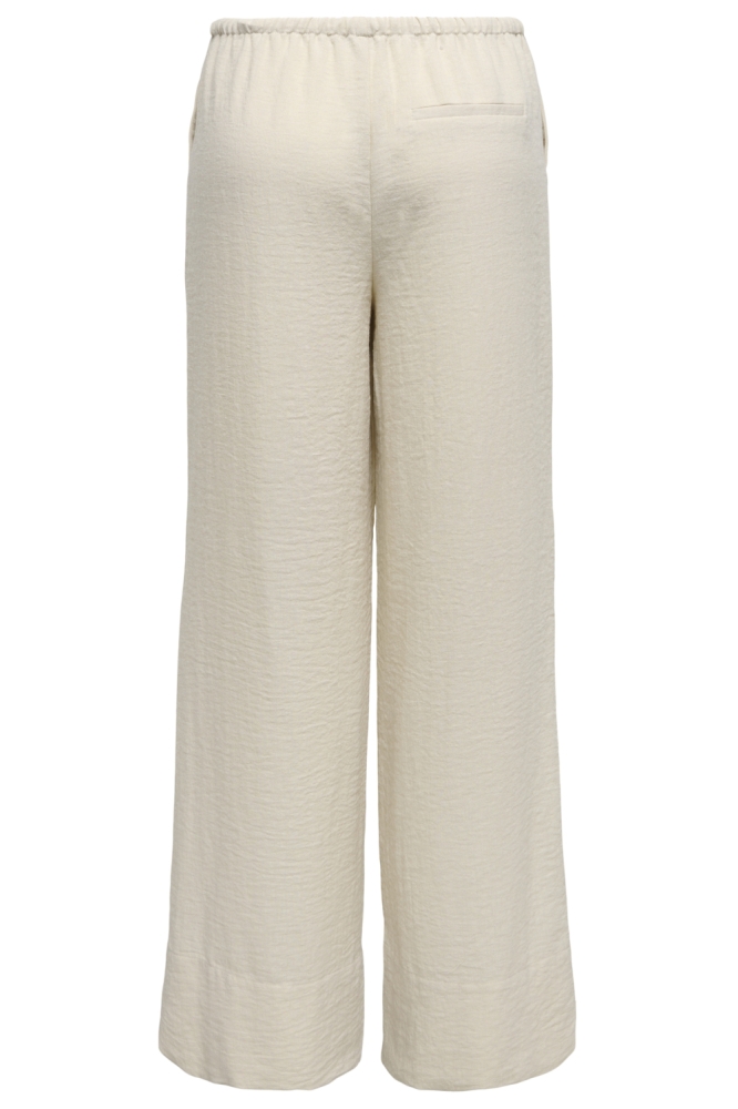 Jacqueline de Yong beige dames broek | Achteraanzicht