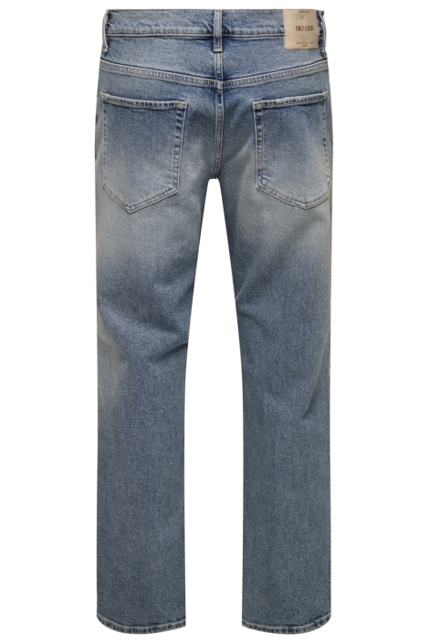 Only & Sons blauwe heren jeans | Achteraanzicht