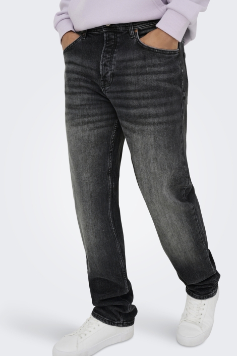 Only & Sons zwarte heren jeans | Model