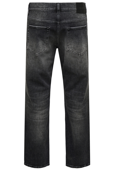 Only & Sons zwarte heren jeans | Achteraanzicht