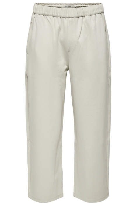 Only & Sons ecru heren broek | Vooraanzicht