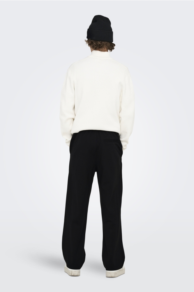 Only & Sons zwarte heren broek | Model