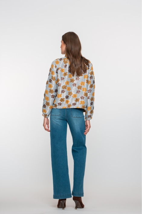 Geisha blauwe dames jeans | Model