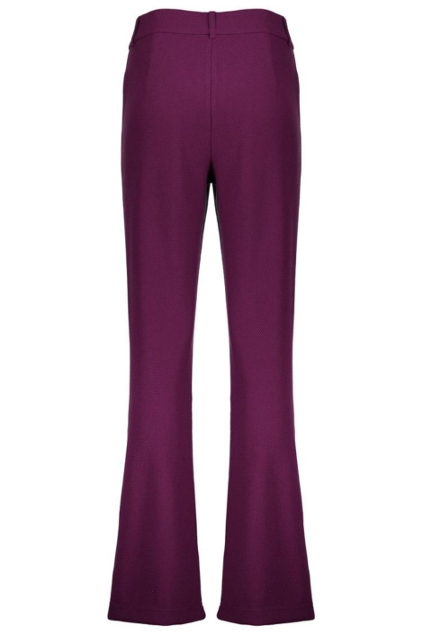 Geisha paarse dames broek | Achteraanzicht