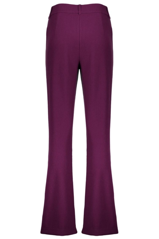 Geisha paarse dames broek | Achteraanzicht