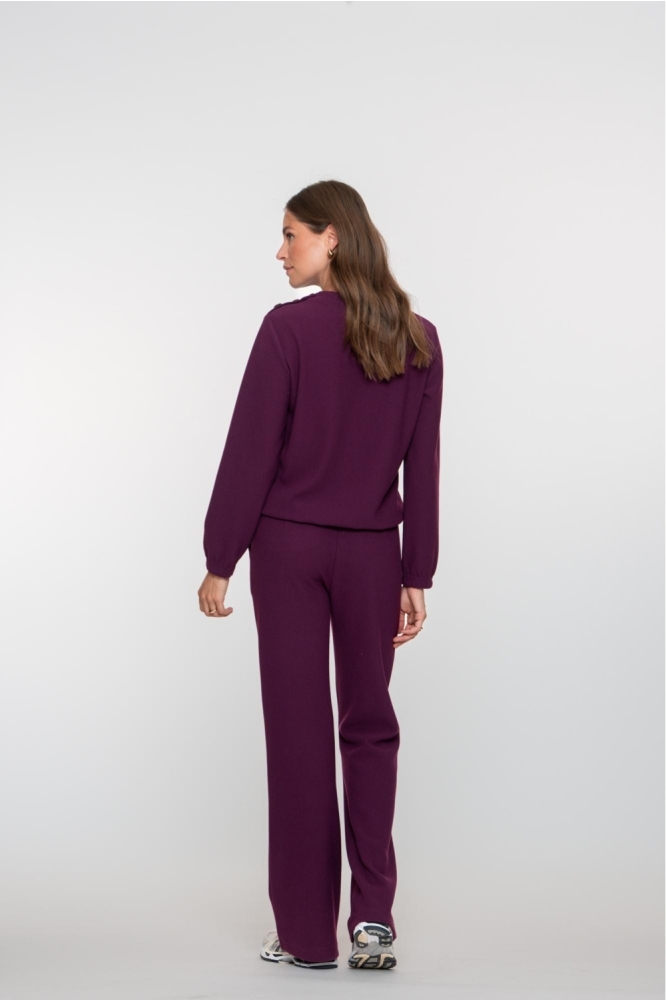 Geisha paarse dames broek | Model