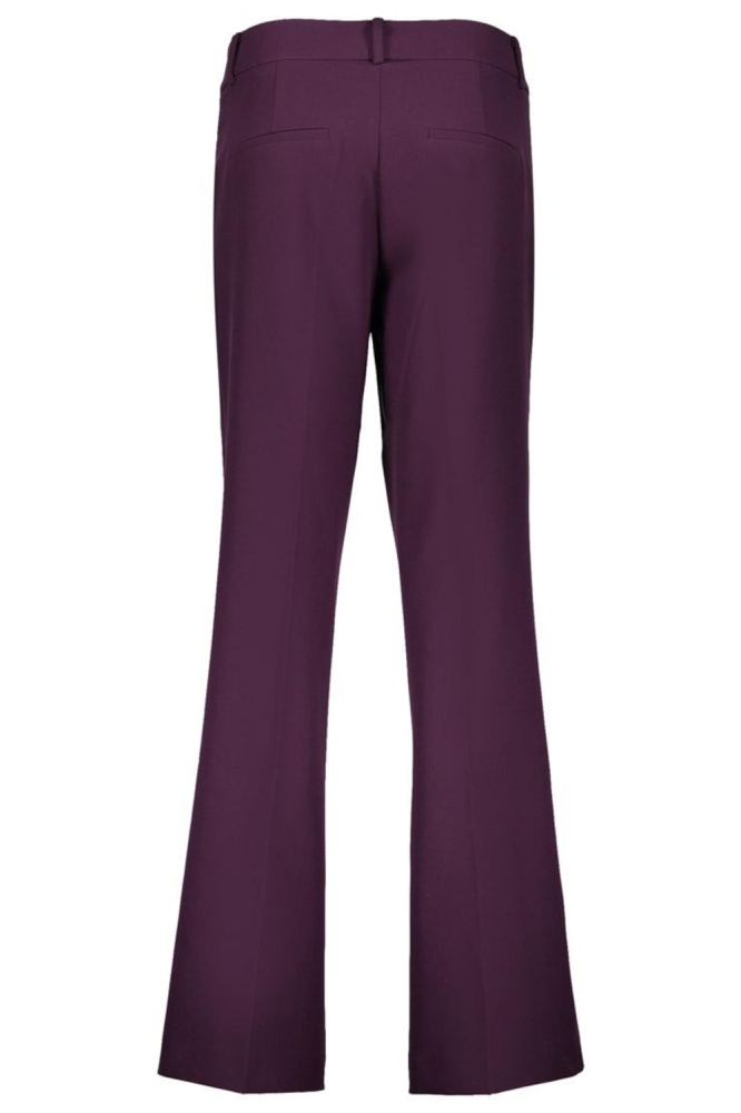 Geisha paarse dames broek | Achteraanzicht