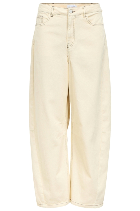 Object beige dames jeans | Vooraanzicht