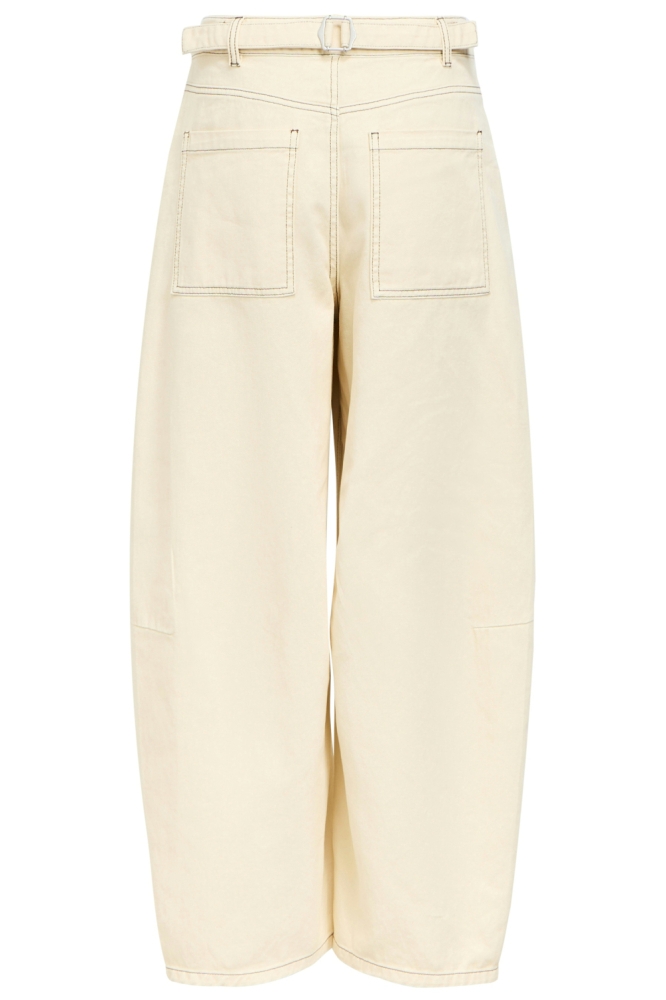 Object beige dames jeans | Achteraanzicht