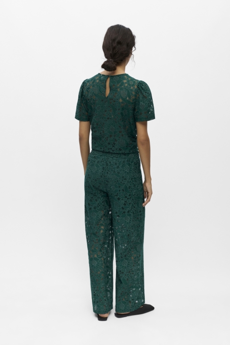 Object groene dames broek | Model