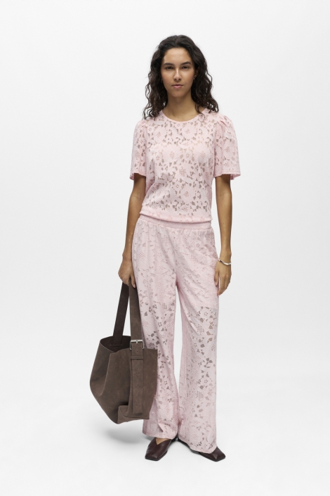 Object roze dames broek | Model