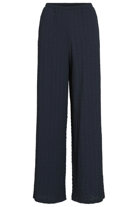 Vila blauwe dames broek | Vooraanzicht