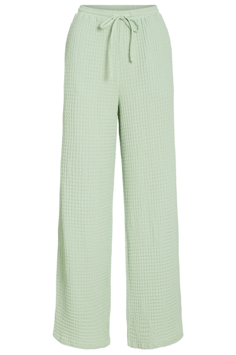 Vila groene dames broek | Vooraanzicht