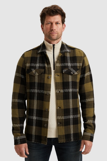 PME legend Overhemd GESTRUCTUREERD OVERSHIRT PSI2510216 6389