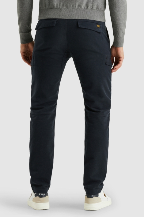 PME legend blauwe heren broek | Model achteraanzicht